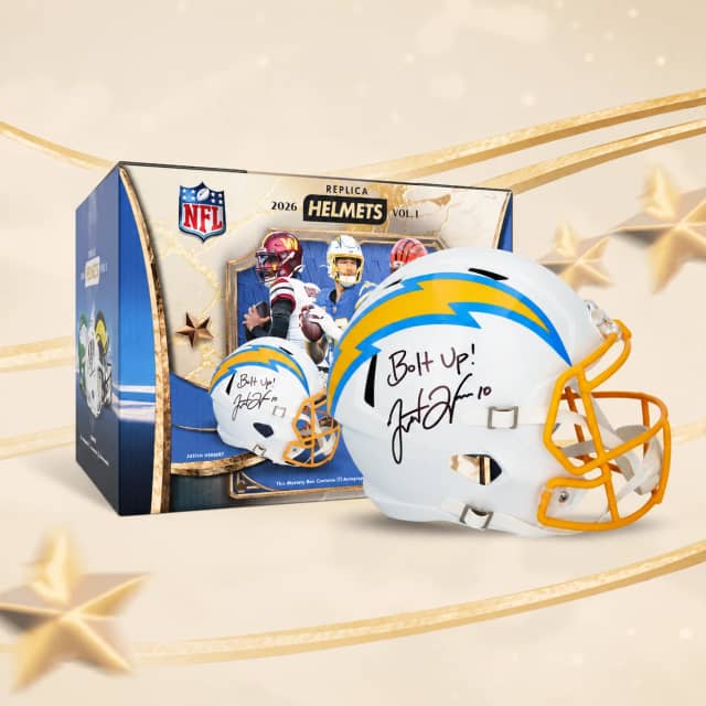 2026 Fanatics Under Wraps Autographed Full Size Helmet Vol. 1 1 Box Pick Your Team Break #839